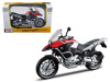 BMW R1200GS Red Motorcycle 1/12 Diecast Model Maisto 31157