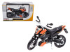 KTM 690 Duke Orange Black Motorcycle 1/12 Diecast Model Maisto 31181