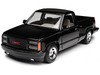 1992 GMC Sierra GT Black Pickup Truck 1/24 Diecast Model Motormax 73204