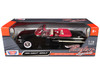 1960 Chevrolet Impala Convertible Black 1/18 Diecast Car Model Motormax 73110