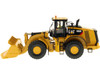 Caterpillar 980K Wheel Loader Rock Configuration with Operator High Line Series 1/50 Diecast Model Diecast Masters 85296
