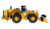 CAT Caterpillar 994K Wheel Loader with Rock Bucket and Operator High Line Series 1/50 Diecast Model Diecast Masters 85505
