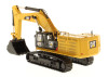 CAT Caterpillar 390F LME Hydraulic Tracked Excavator High Line Series with Operator 1/50 Diecast Model Diecast Masters 85284