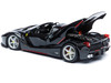 Ferrari LaFerrari F70 Aperta Black 1/24 Diecast Model Car Bburago 26022