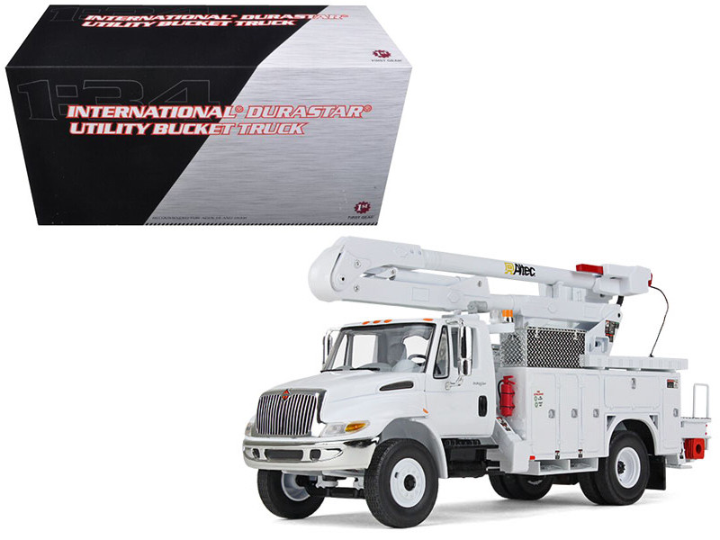 International Durastar Utility Bucket Truck 1/34 Diecast Model First Gear 10-3901