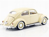 1955 Volkswagen Beetle Kafer Beige 1/18 Diecast Car Model Bburago 12029