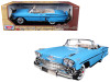 1958 Chevrolet Impala Convertible Light Blue Timeless Classics 1/18 Diecast Car Model Motormax 73112