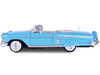 1958 Chevrolet Impala Convertible Light Blue Timeless Classics 1/18 Diecast Car Model Motormax 73112
