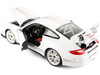 Porsche 911 GT3 RS 4.0 White 1/18 Diecast Car Model Bburago 11036
