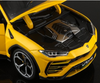 Lamborghini Urus Yellow 1/18 Diecast Model Car Bburago 11042