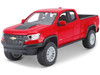 2017 Chevrolet Colorado ZR2 Pickup Truck Red 1/27 Diecast Model Car Maisto 31517