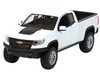2017 Chevrolet Colorado ZR2 Pickup Truck White 1/27 Diecast Model Car Maisto 31517