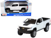 2017 Chevrolet Colorado ZR2 Pickup Truck White 1/27 Diecast Model Car Maisto 31517