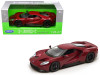 2017 Ford GT Red 1/24 1/27 Diecast Model Car Welly 24082