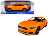 2015 Ford Mustang GT 5.0 Metallic Orange Special Edition 1/18 Diecast Model Car Maisto 31197