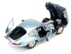 1961 Jaguar E Type Coupe Blue 1/18 Diecast Model Car Bburago 12044