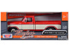 1979 Ford F-150 Custom Pickup Truck Orange Cream 1/24 Diecast Model Car Motormax 79346