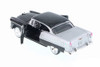 1955 Chevrolet Bel Air Black Silver 1/24 Diecast Model Car Motormax 73229