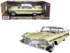 1958 Plymouth Fury Timeless Classics Yellow White Top 1/18 Diecast Model Car Motormax 73115
