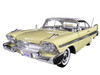 1958 Plymouth Fury Timeless Classics Yellow White Top 1/18 Diecast Model Car Motormax 73115