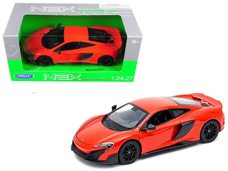 McLaren 675LT Coupe Red 1/24 1/27 Diecast Model Car Welly 24089