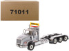 International HX620 Day Cab Tridem Tractor Light Grey 1/50 Diecast Model Diecast Masters 71011