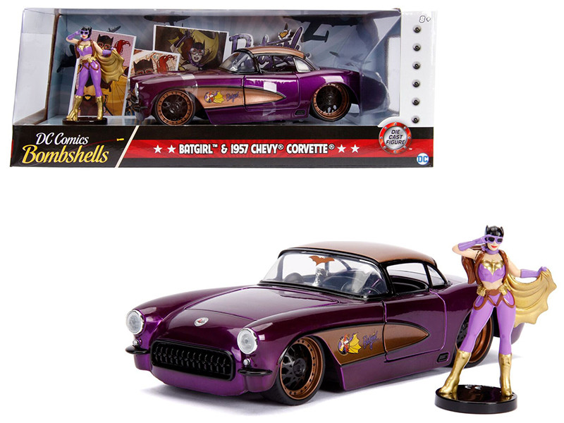 DC Comics Bombshells ハーレイ・クイン 1951マーキュリー DC Comics Bombshells Harley Quinn 1951 Mercury Diecast 1:24