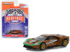 2017 Ford GT #4 Tribute 1966 Ford GT40 Mk II Brown Ford Racing Heritage Series 2 1/64 Diecast Model Car Greenlight 13220 A