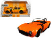 1965 Shelby Cobra 427 S/C Orange Black Stripes Bigtime Muscle 1/24 Diecast Model Car Jada 30531