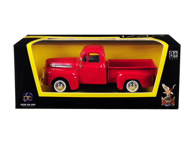 1948 Ford F-1 Pickup Truck Red 1/43 Diecast Model Car Road Signature 94212