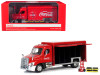 Beverage Delivery Truck Coca Cola Handcart 4 Bottle Cases 1/50 Diecast Model Motorcity Classics 450060