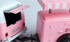 Volkswagen T1 Delivery Van Ice-Cream Trailer Pink White Ice-Cream Shop 1/24 Diecast Model Car Motormax 79672