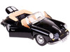 1961 Porsche 356 B Cabriolet Black 1/24 Diecast Model Car Bburago 22078