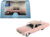1961 Cadillac Sedan DeVille Metallic Pink 1/87 HO Scale Diecast Model Car Oxford Diecast 87CSD61001