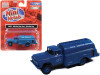 1960 Ford Tank Truck Dixie Gas Corp Blue 1/87 HO Scale Model Classic Metal Works 30553