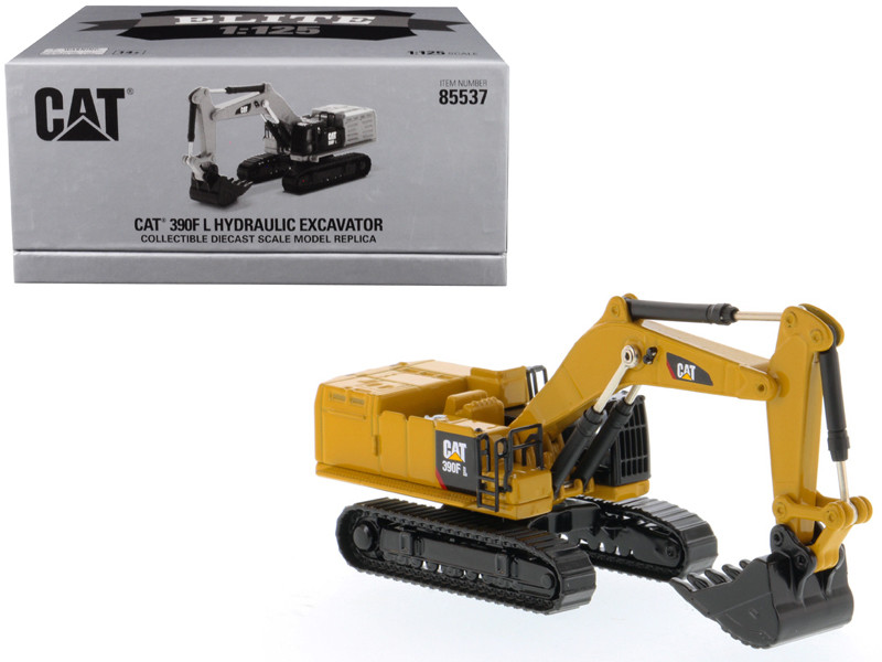 CAT Caterpillar 390F L Hydraulic Excavator Elite Series 1/125 Diecast Model Diecast Masters 85537