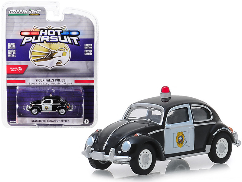 VW Rabbit Greensboro Police Department Hot Pursuit Greenlight 1:64 OVP NEU