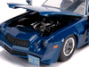 Billy's Chevrolet Camaro Z28 Dark Blue Collectible Coin Stranger Things 2016 TV Series 1/24 Diecast Model Car Jada 31110