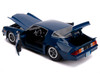 Billy's Chevrolet Camaro Z28 Dark Blue Collectible Coin Stranger Things 2016 TV Series 1/24 Diecast Model Car Jada 31110