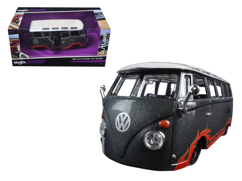 maisto volkswagen van samba 1 25