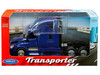 Freightliner Cascadia Truck Blue Transporter 1/32 Diecast Model Welly 32695