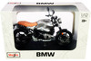 BMW R nineT Scrambler Meatllic Gray Plastic Display Stand 1/12 Diecast Motorcycle Model Maisto 18834-32701