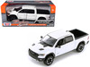 2019 Ram 1500 Crew Cab Rebel Pickup Truck White 1/24 Diecast Model Car Motormax 79358