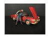Zombie Mechanic Figurine III for 1/24 Scale Models American Diorama 38299