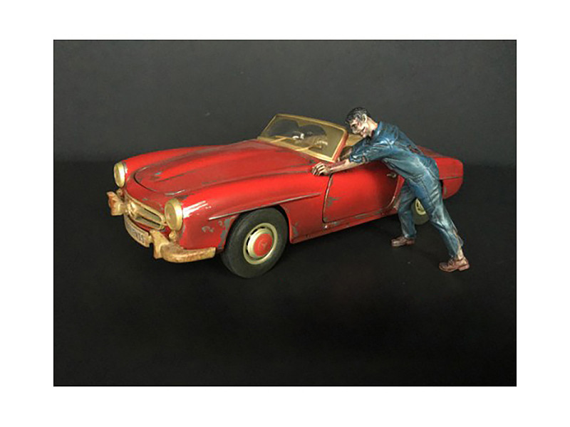 Zombie Mechanic Figurine IV for 1/24 Scale Models by American Diorama