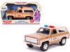 Hopper's Chevrolet Blazer Hawkins Police Dept Stranger Things 2016 TV Series Hollywood Rides 1/32 Diecast Model Car Jada 31114