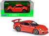 Porsche 911 GT3 RS Orange 1/24 1/27 Diecast Model Car Welly 24080