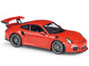 Porsche 911 GT3 RS Orange 1/24 1/27 Diecast Model Car Welly 24080