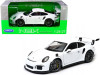 Porsche 911 GT3 RS White 1/24 1/27 Diecast Model Car Welly 24080