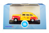 1946 1948 DeSoto Suburban Yellow Red San Francisco Taxi The Godfather Movie 1/87 HO Scale Diecast Model Car Oxford Diecast 87DS46002